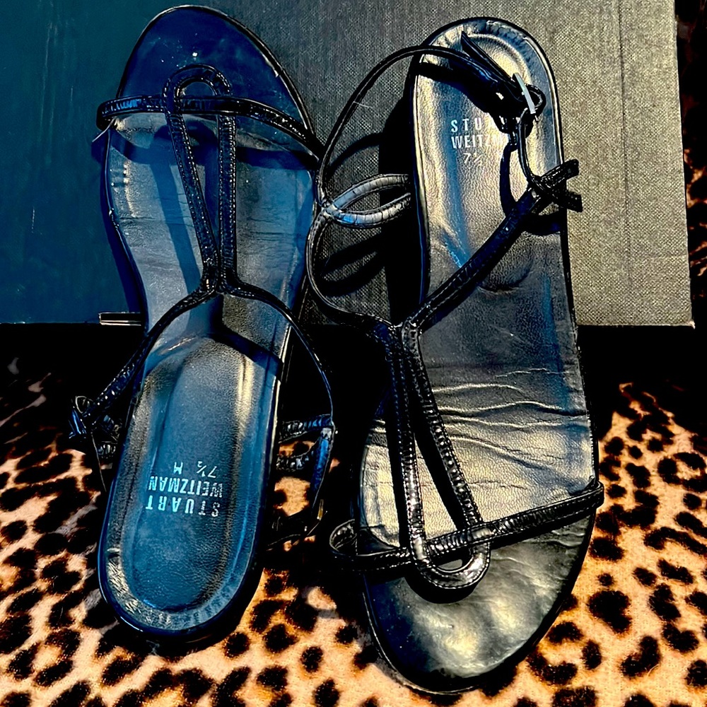STUART WEITZMAN sandals 7-1/2 gently used